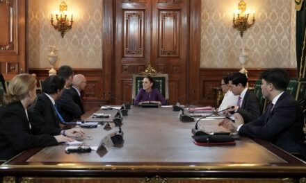 Presidenta Claudia Sheinbaum se reúne con el Alto Comisionado de las Naciones Unidas para los Derechos Humanos, Volker Türk