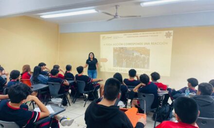 Fortalece SSPC la prevención del delito en estudiantes de secundaria mediante pláticas informativas