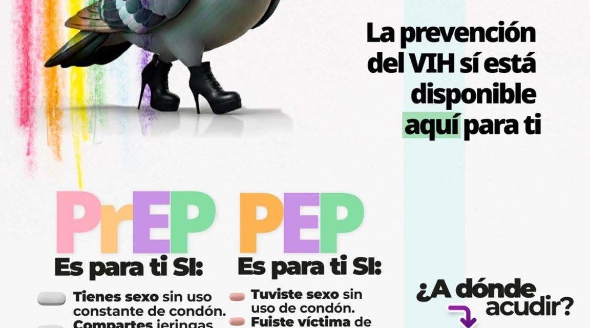 ¡PREVIENE EL VIH A TIEMPO! PrEP Y PEP GRATIS Y SEGURAS EN EL IMSS