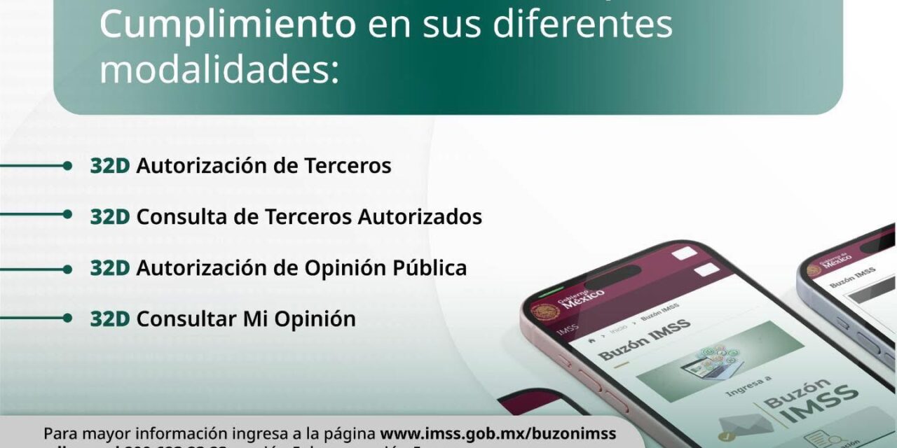 ¡CONSULTA TU OPINIÓN DE CUMPLIMIENTO FÁCIL Y RÁPIDO EN BUZÓN IMSS!