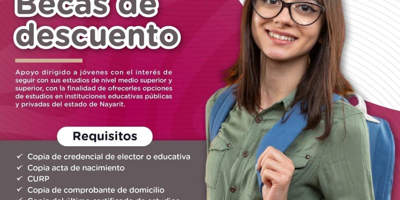 ¡INJUVE IMPULSA TU FUTURO CON BECAS DE DESCUENTO!