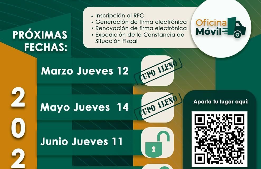 ¡CUPO LLENO EN MAYO! APARTA TU LUGAR PARA LAS JORNADAS DEL SAT EN JUNIO