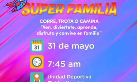¡TODO LISTO PARA LA SEGUNDA CARRERA INFANTIL “SÚPER FAMILIA” BEE RUN 2026!
