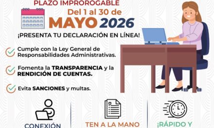 MAYO: MES DE DECLARACIÓN PATRIMONIAL Y DE INTERESES