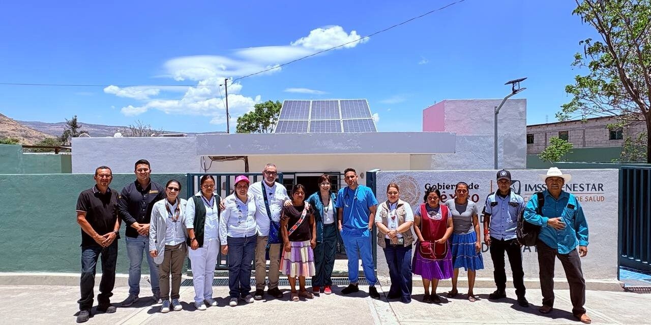 ¡SUPERVISAN CENTRO DE SALUD EN MESA DEL NAYAR!