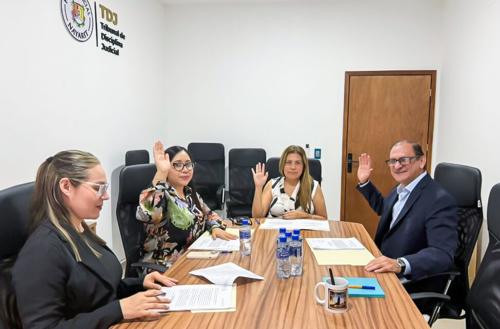 SESIONES ORDINARIAS DEL TRIBUNAL DE DISCIPLINA JUDICIAL