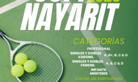 ¡NAYARIT SE CONSOLIDA COMO SEDE DEL TURISMO DEPORTIVO CON LA COPA NAYARIT DE TENIS 2026!