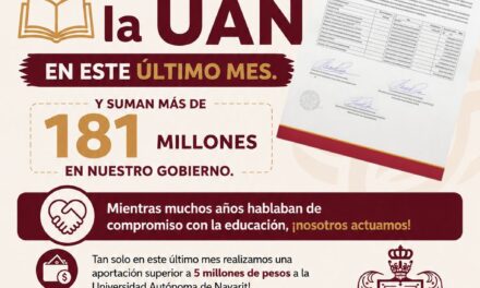 ¡BAHÍA DE BANDERAS FORTALECE LA EDUCACIÓN CON APOYO A LA UAN!