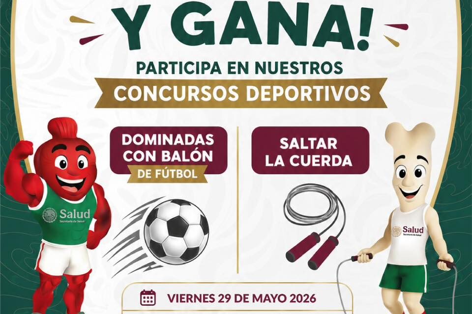 ¡ACTÍVATE Y GANA EN LA SEMANA NACIONAL DE SALUD PÚBLICA 2026!