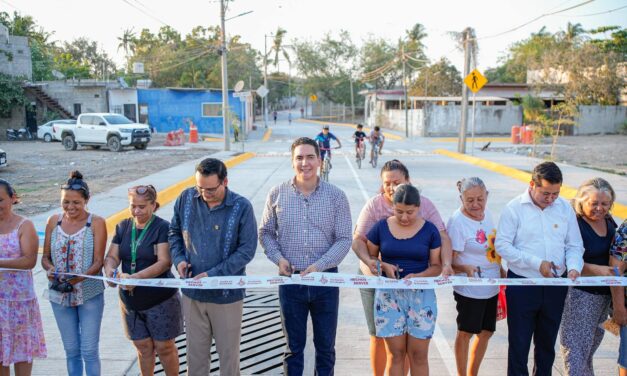 ¡INAUGURAN LA CALLE JOSEFA ORTIZ DE DOMÍNGUEZ EN MEZCALITOS!