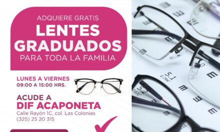 ¡CUIDA TU VISIÓN CON LA CAMPAÑA DE LENTES GRADUADOS!