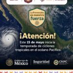 ¡ATENCIÓN BAHÍA DE BANDERAS! INICIA LA TEMPORADA DE CICLONES EN EL PACÍFICO
