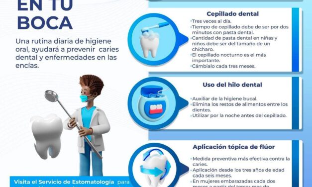 ¡LA SALUD COMIENZA EN TU BOCA! CUIDA TU HIGIENE ORAL TODOS LOS DÍAS