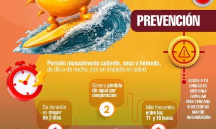 ¡ALERTA POR ONDA DE CALOR! PROTÉGETE DE LAS ALTAS TEMPERATURAS