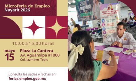 ¡LLEGA LA MICROFERIA DE EMPLEO NAYARIT 2026 A TEPIC!