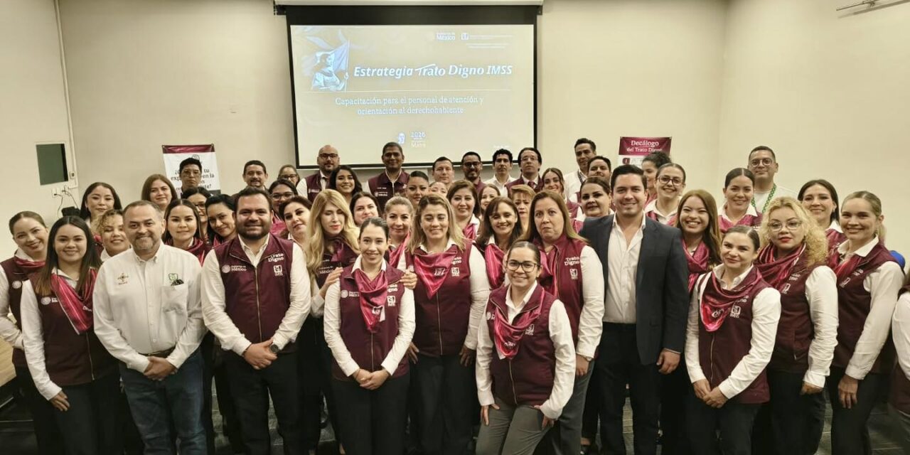 ¡IMSS NAYARIT FORTALECE EL TRATO DIGNO Y RECONOCE LA LABOR DEL PERSONAL TAOD!
