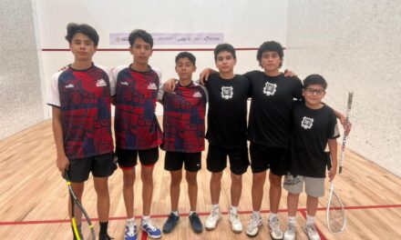 ¡NAYARIT VA POR EL PODIO EN SQUASH DE LA OLIMPIADA NACIONAL!