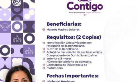 ¡PROGRAMA “CONTIGO” APOYA A MUJERES EN BAHÍA DE BANDERAS!