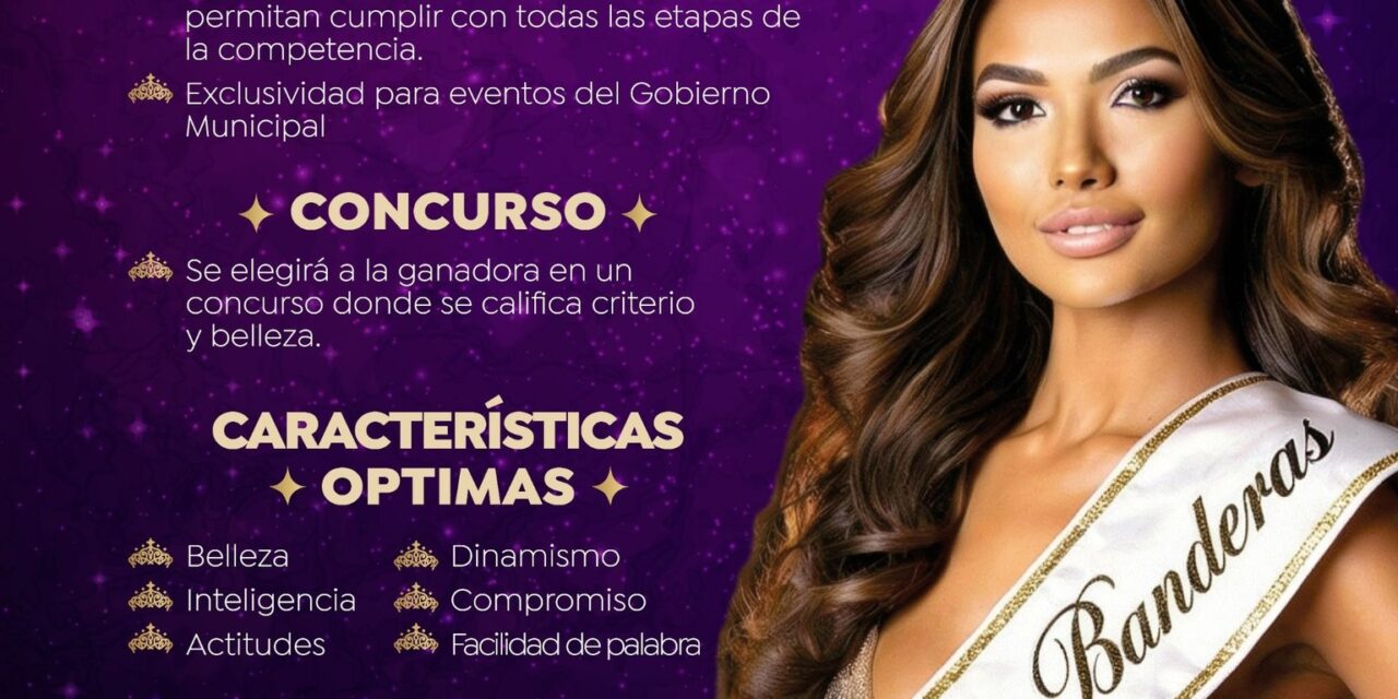 ¡CONVOCATORIA MISS BAHÍA 2026!