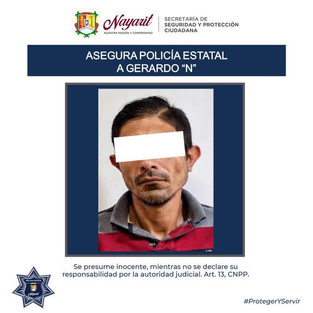 OPERATIVOS DE SEGURIDAD EN TEPIC: ASEGURAN A DOS PERSONAS