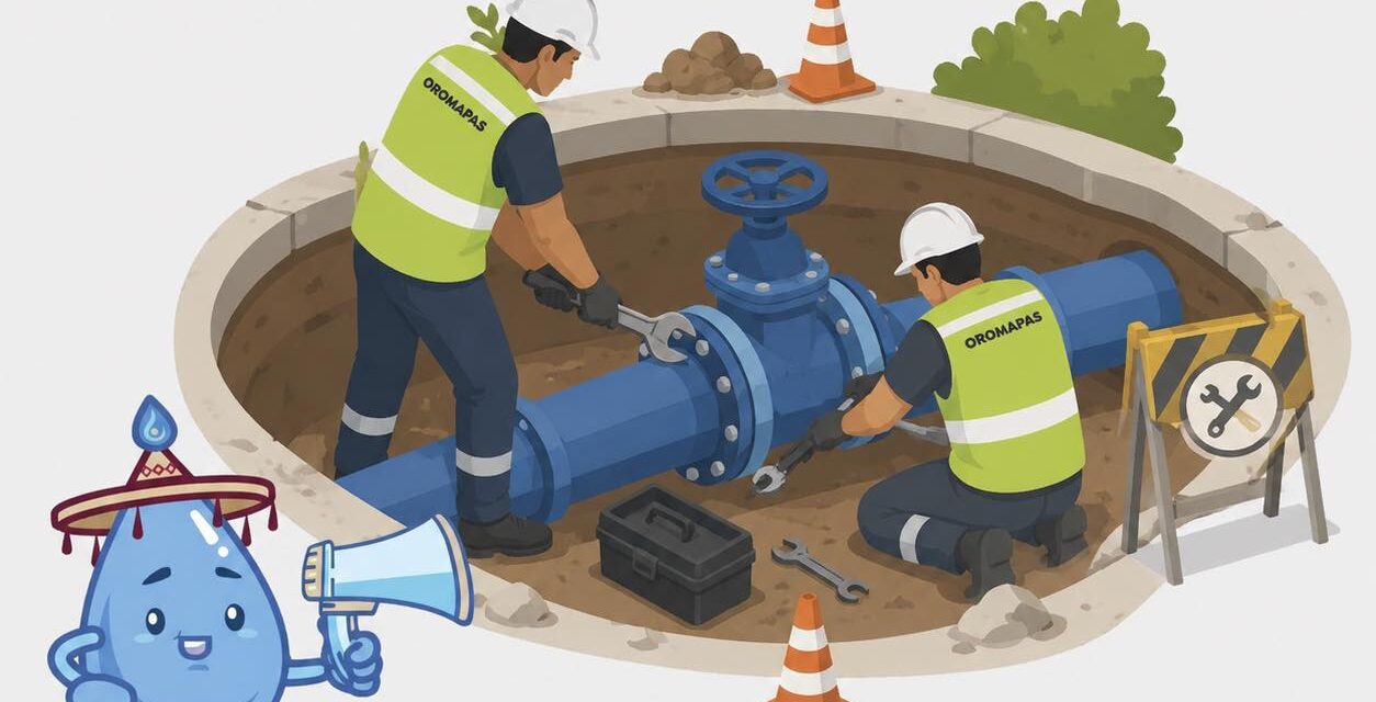 ¡AVISO IMPORTANTE: MANTENIMIENTO DE BOMBEO EN SANTA FE Y JARDINES DEL SOL!