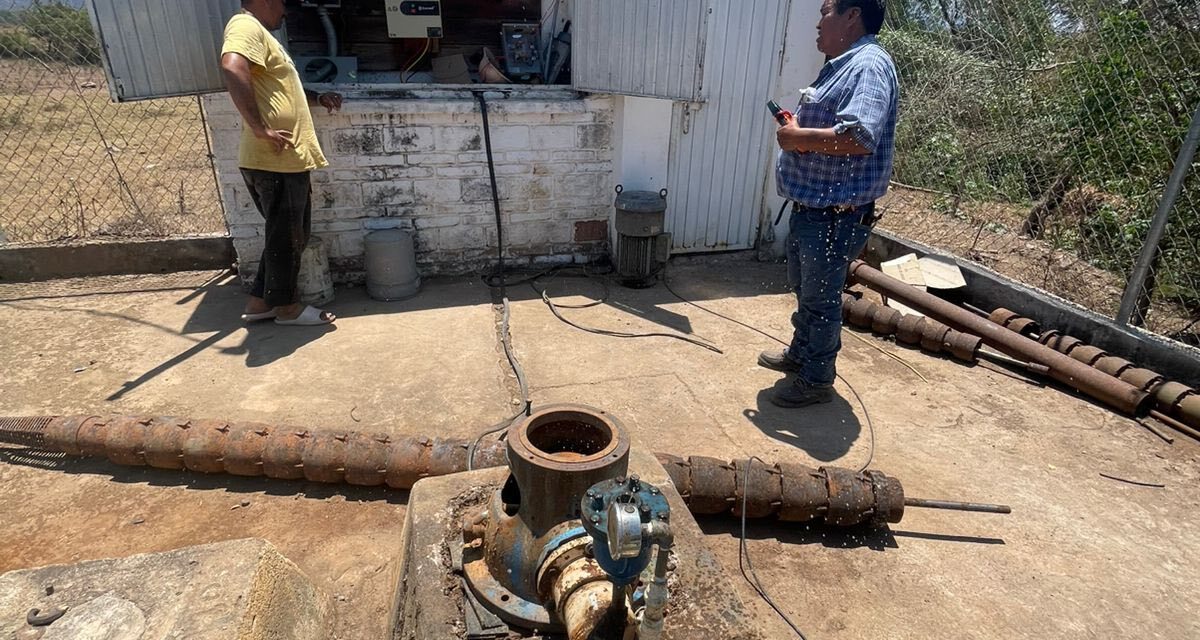 ¡EL SISTEMA DE BOMBEO EN EL RESBALÓN YA OPERA CON NORMALIDAD!