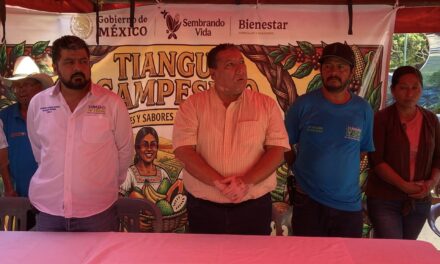 ¡ACAPONETA SE LLENA DE SABOR CON EL TIANGUIS CAMPESINO DEL PROGRAMA SEMBRANDO VIDA!
