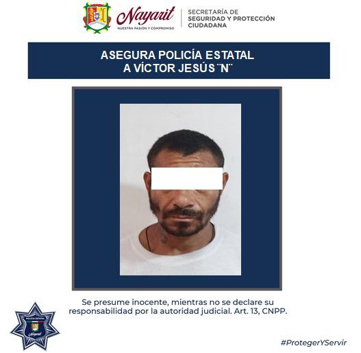 DETIENEN A PERSONA EN TUXPAN POR ROBO CALIFICADO