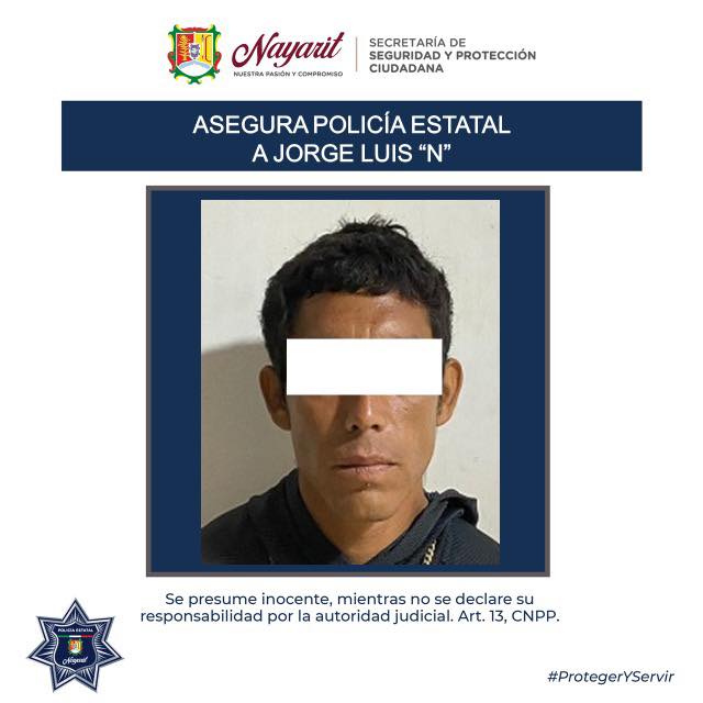 ¡SSPC ASEGURA A DOS PERSONAS EN COMPOSTELA Y XALISCO!