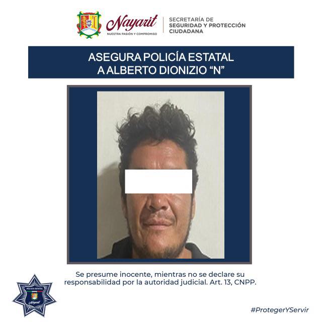 ¡SSPC ASEGURA A DOS PERSONAS EN SANTIAGO IXCUINTLA!