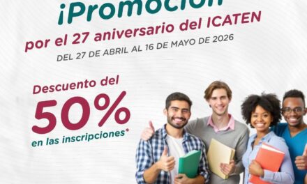 ¡ICATEN CELEBRA SU XXVII ANIVERSARIO CON 50% DE DESCUENTO EN INSCRIPCIONES!