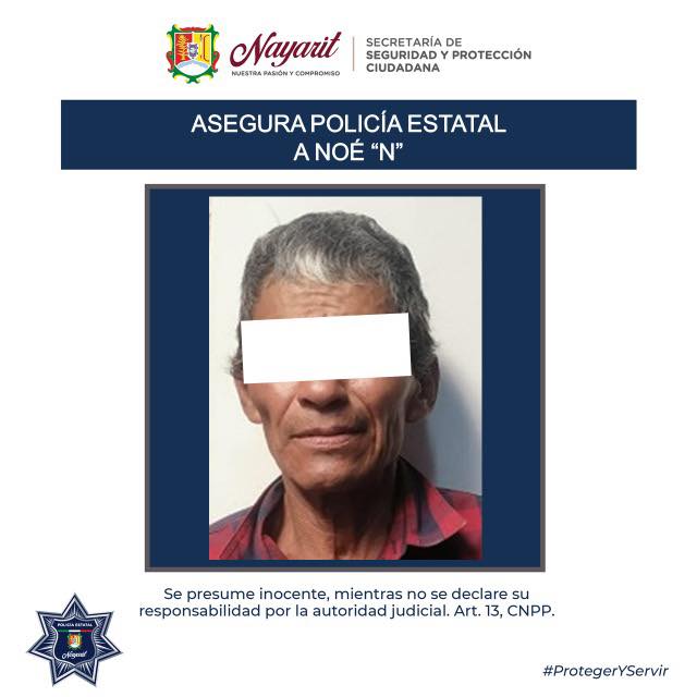¡SSPC ASEGURA A UNA PERSONA EN TEPIC!