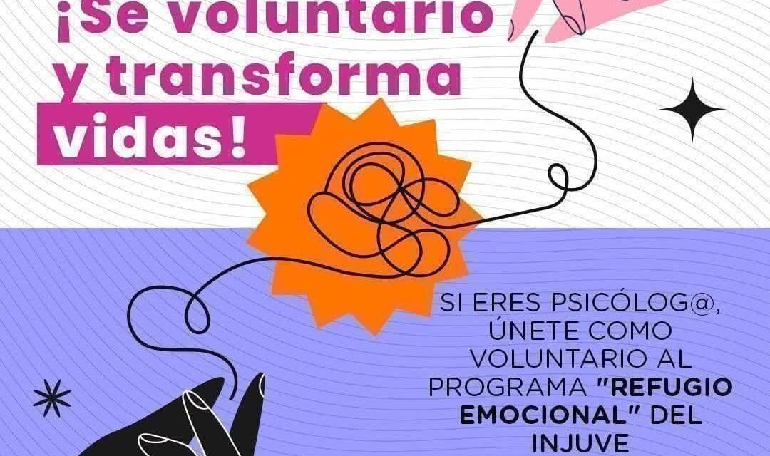 ¡SÚMATE COMO VOLUNTARIO Y TRANSFORMA VIDAS!