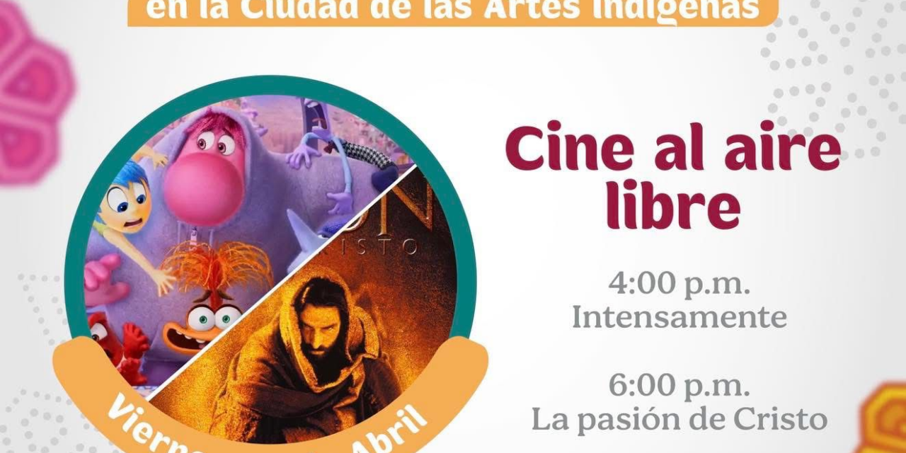 DISFRUTA DE CINE AL AIRE LIBRE
