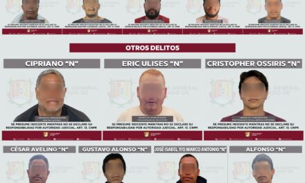 CUMPLIMENTA FISCALÍA 21 ÓRDENES DE APREHENSIÓN POR DIVERSOS DELITOS EN NAYARIT