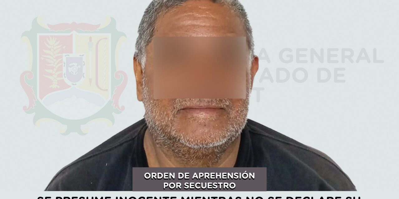 📢 #Boletín | DETENIDO EN XALISCO PRESUNTO RESPONSABLE DE SECUESTRO