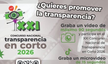 concurso de Transparencia en Corto 2026 premiará creatividad juvenil sobre inteligencia artificial