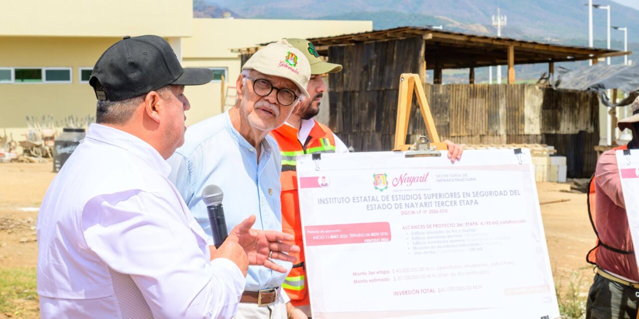 Miguel Ángel Navarro impulsa nueva etapa de formación policial en Nayarit