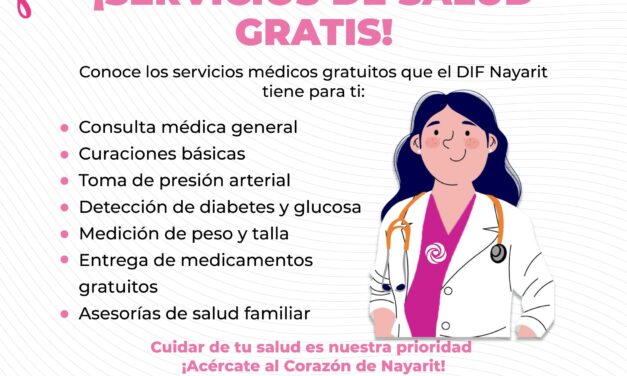 En DIF Nayarit, tu salud es nuestra prioridad