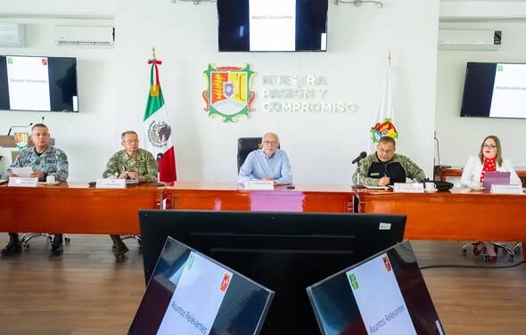 Miguel Ángel Navarro fortalece coordinación por la seguridad y la paz en Nayarit