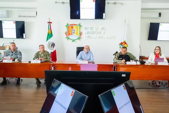 Miguel Ángel Navarro fortalece coordinación por la seguridad y la paz en Nayarit
