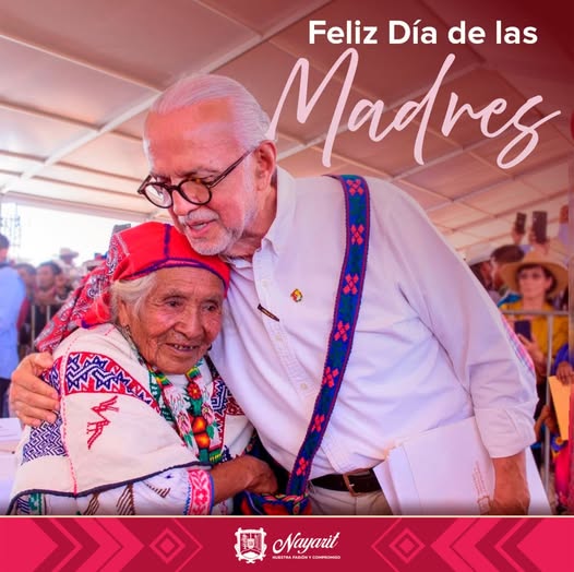 Gobierno del Estado de Nayarit felicita a todas las mamás en este Día de las Madres