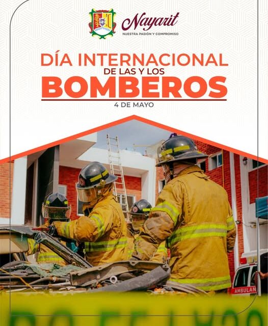 Gobierno de Nayarit reconoce el labor de los bomberos en su día