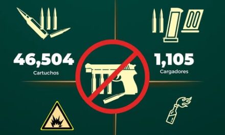 Más de 46 mil cartuchos asegurados y 467 plantíos destruidos fortalecen la paz en Nayarit