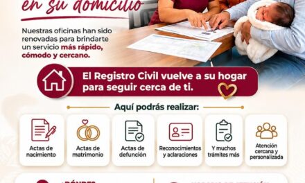 Gobierno de Nayarit anuncia cambio de domicilio del Registro Civil