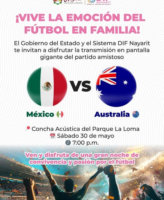 ¡La pasión por el fútbol se vive en familia!