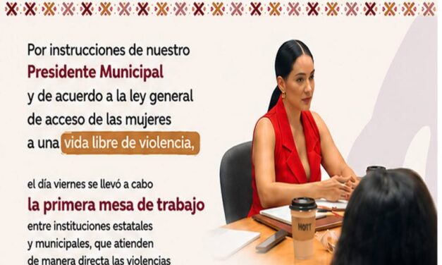 Gobierno de Bahía de Banderas refuerza acciones coordinadas contra la violencia de género