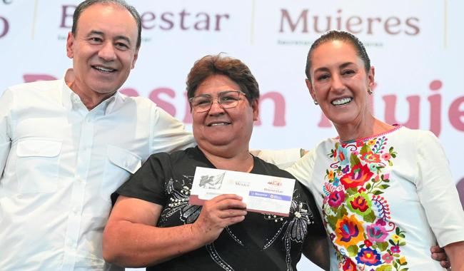 Día de las Madres: Presidenta entrega Pensión Mujeres Bienestar que beneficia a 3 millones de mexicanas y en Sonora a 70 mil beneficiarias