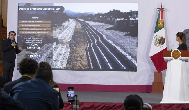 Hay 23 mil obras de agua en prácticamente todos los municipios: Presidenta