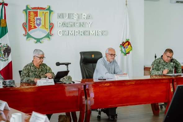 Miguel Ángel Navarro reafirma coordinación para fortalecer la seguridad en Nayarit